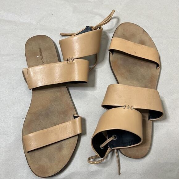 REBECCA MINKOFF EMMA ANKLE WRAP SANDALS SIZE 9 1/2M - Picture 4 of 4